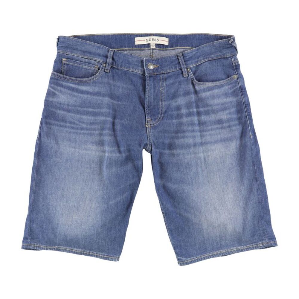 GUESS Mens Sonny Slim-Fit Stretch 12'' Casual Denim Shorts, NWT